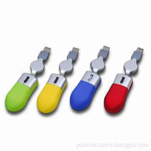 Mini Optical Mice with 800dpi High Resolution, Ideal for Gifts